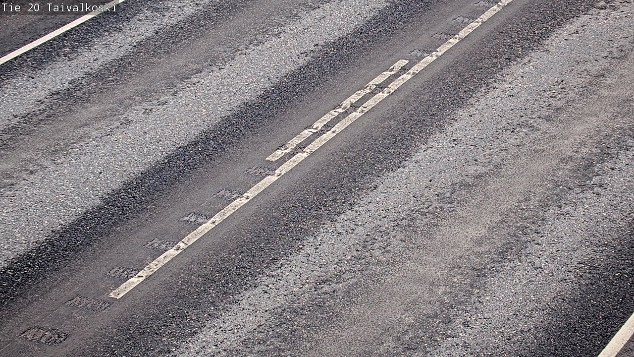 Weather Camera Image Väg 20 Taivalkoski, Taivalkoski, Pohjois-Pohjanmaa