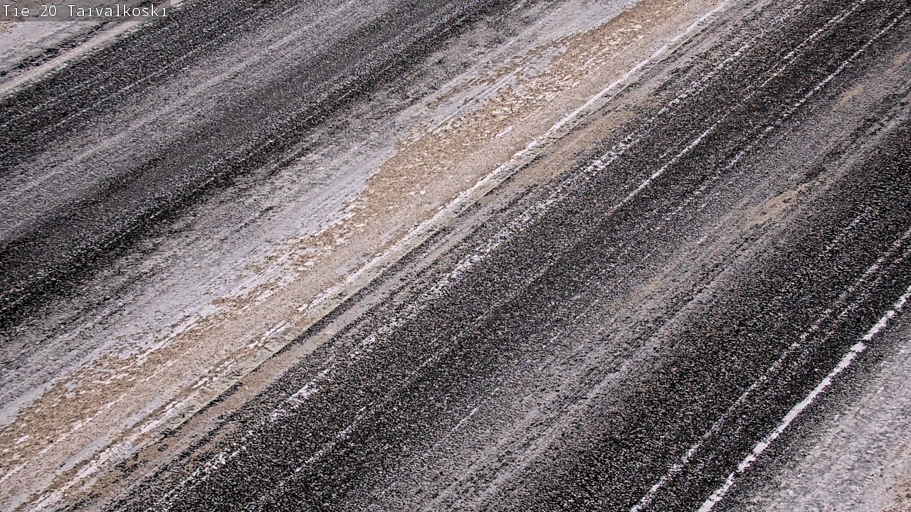 Weather Camera Image Väg 20 Taivalkoski, Taivalkoski, Pohjois-Pohjanmaa