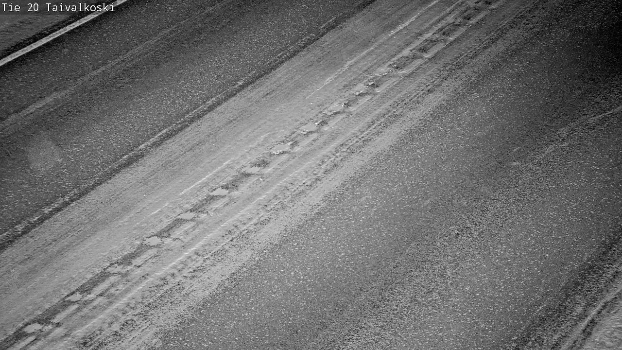 Weather Camera Image Väg 20 Taivalkoski, Taivalkoski, Pohjois-Pohjanmaa