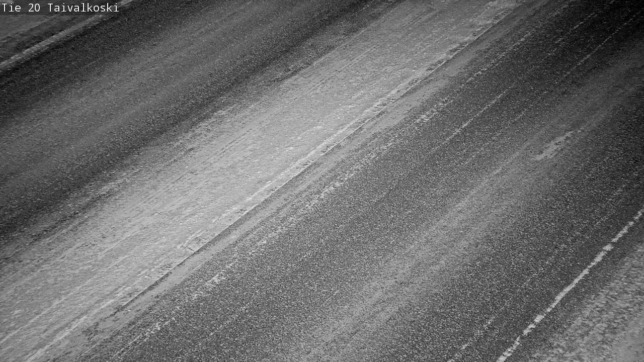 Weather Camera Image Väg 20 Taivalkoski, Taivalkoski, Pohjois-Pohjanmaa