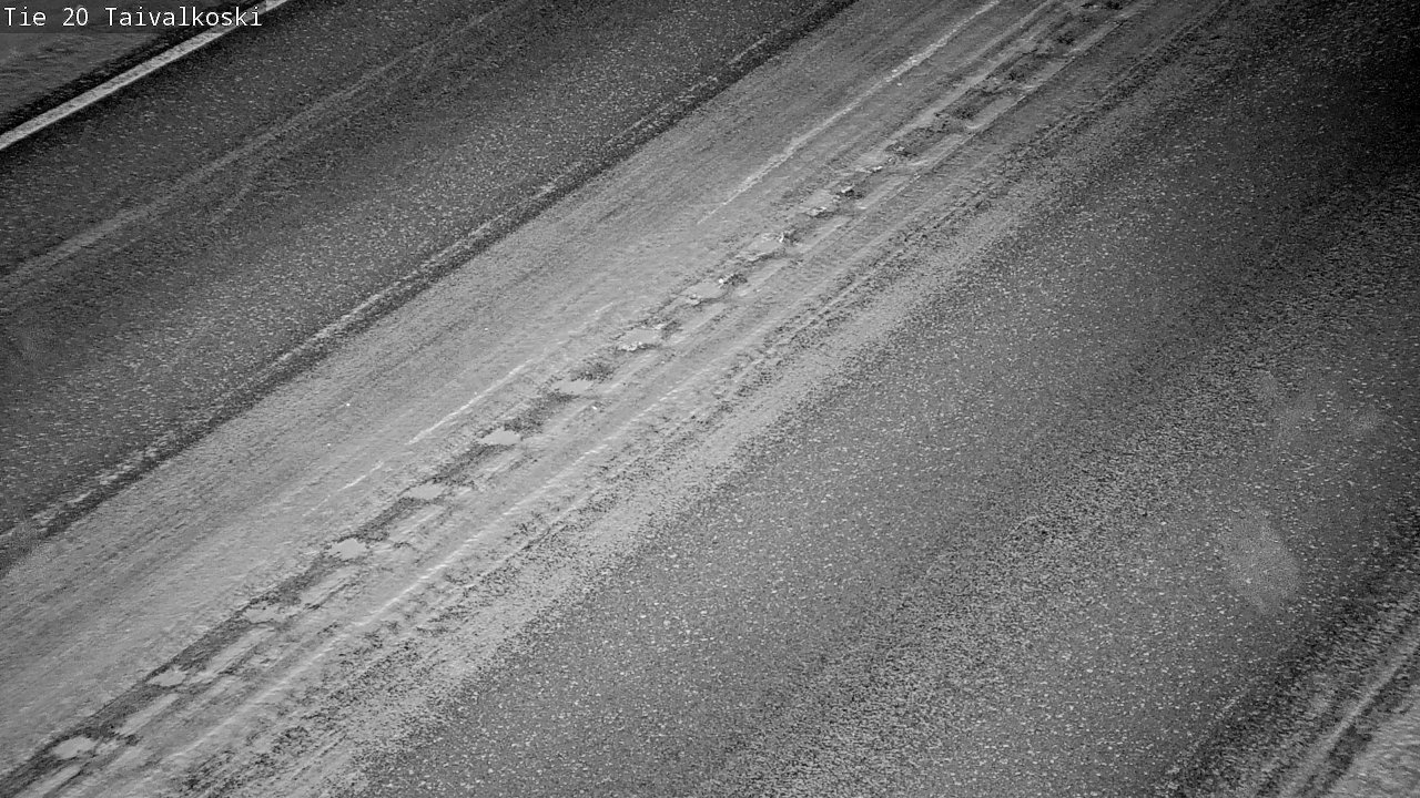 Weather Camera Image Väg 20 Taivalkoski, Taivalkoski, Pohjois-Pohjanmaa