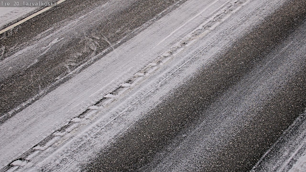 Weather Camera Image Road 20 Taivalkoski, Taivalkoski, Pohjois-Pohjanmaa