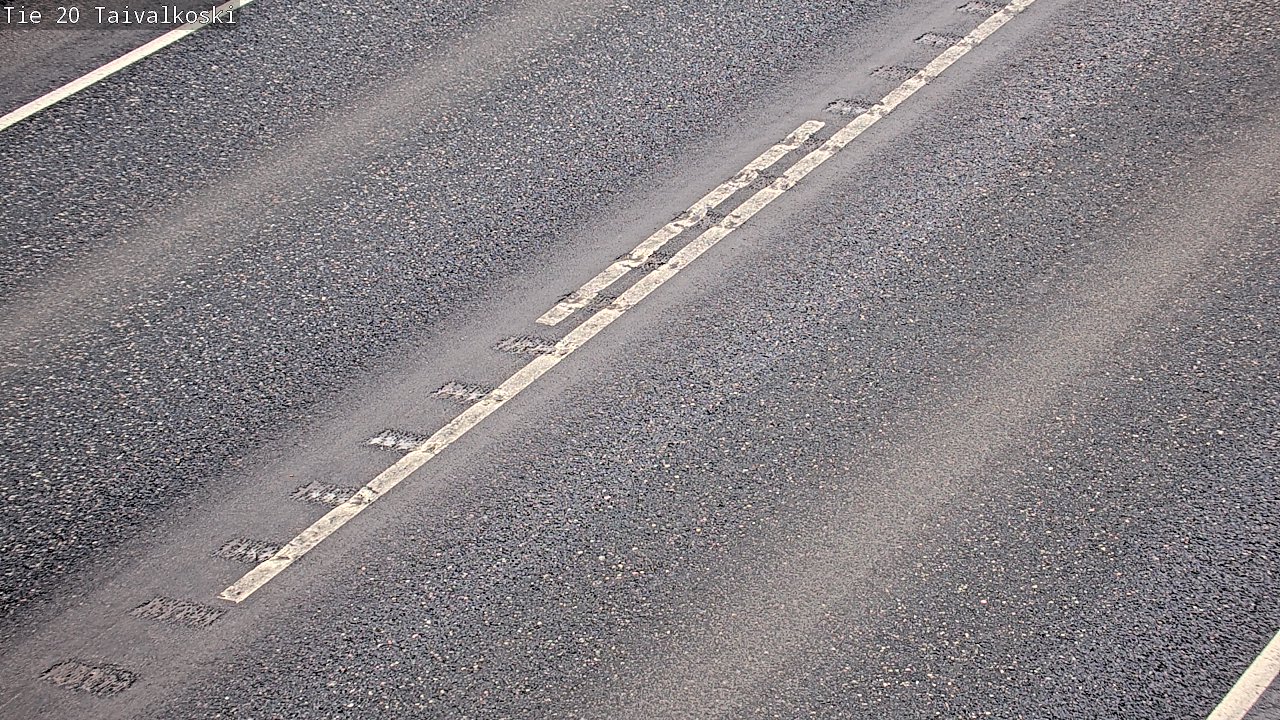 Weather Camera Image Väg 20 Taivalkoski, Taivalkoski, Pohjois-Pohjanmaa