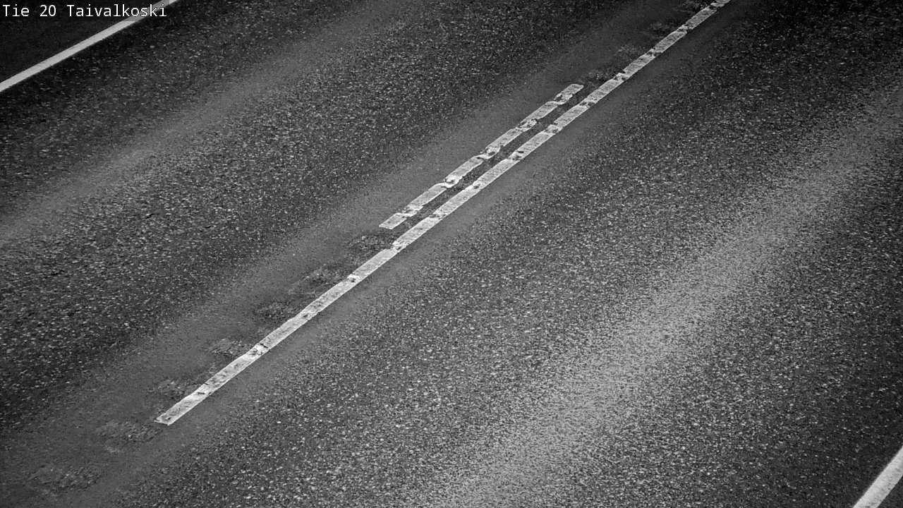 Weather Camera Image Road 20 Taivalkoski, Taivalkoski, Pohjois-Pohjanmaa