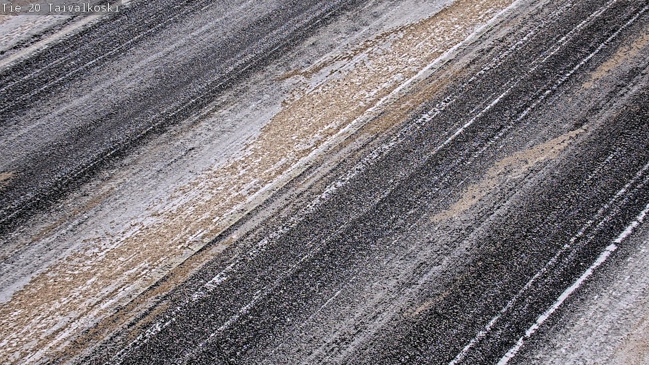 Weather Camera Image Väg 20 Taivalkoski, Taivalkoski, Pohjois-Pohjanmaa