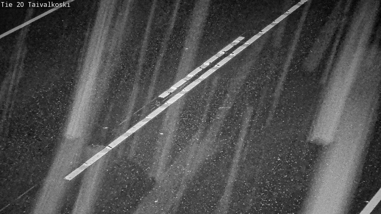 Weather Camera Image Road 20 Taivalkoski, Taivalkoski, Pohjois-Pohjanmaa