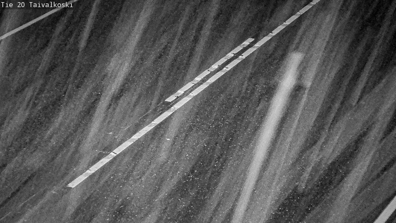 Weather Camera Image Road 20 Taivalkoski, Taivalkoski, Pohjois-Pohjanmaa