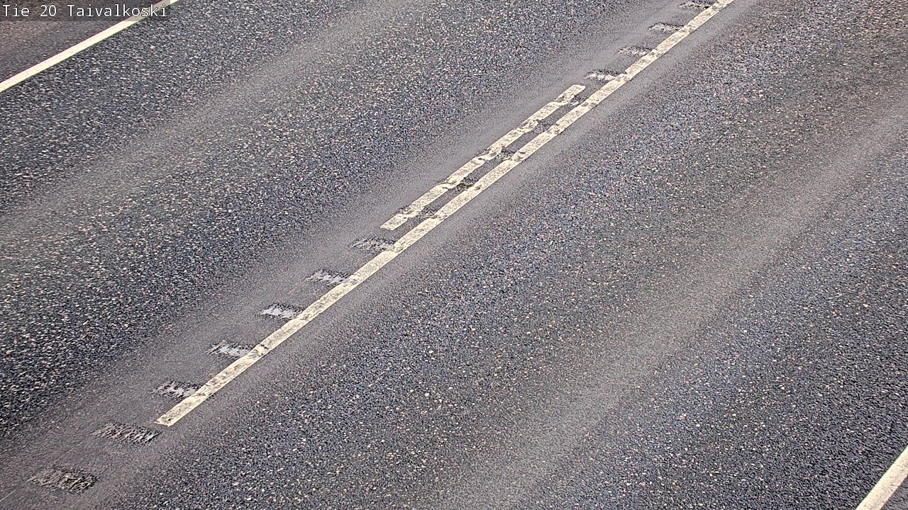 Weather Camera Image Väg 20 Taivalkoski, Taivalkoski, Pohjois-Pohjanmaa