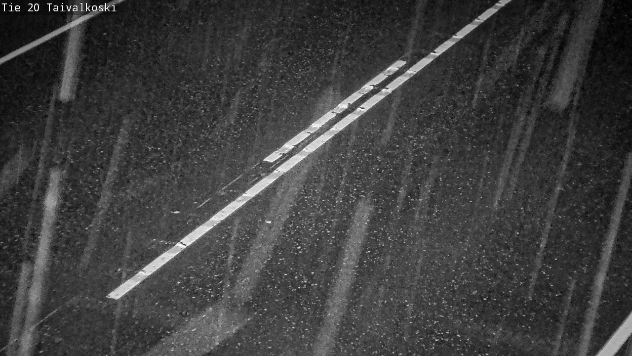 Weather Camera Image Road 20 Taivalkoski, Taivalkoski, Pohjois-Pohjanmaa