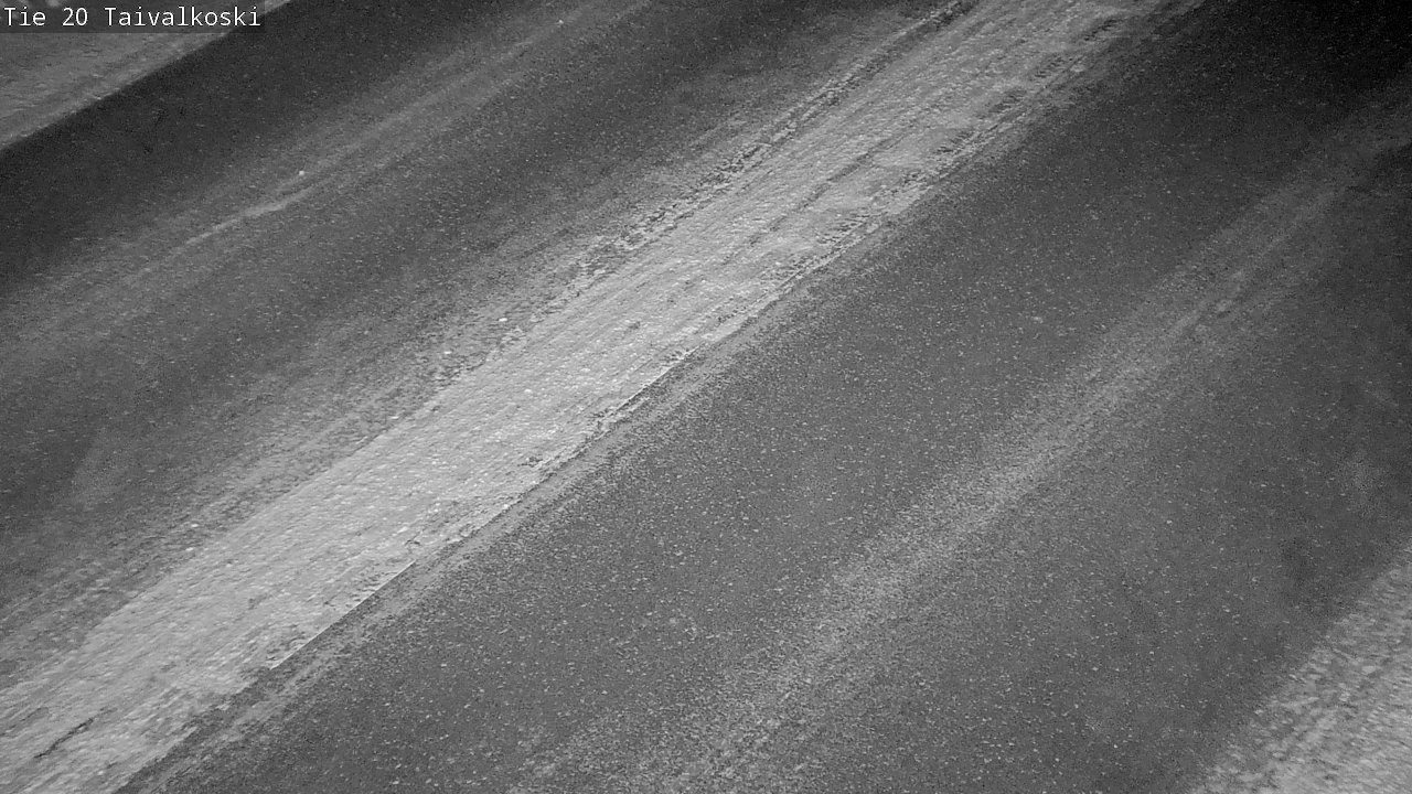 Weather Camera Image Väg 20 Taivalkoski, Taivalkoski, Pohjois-Pohjanmaa
