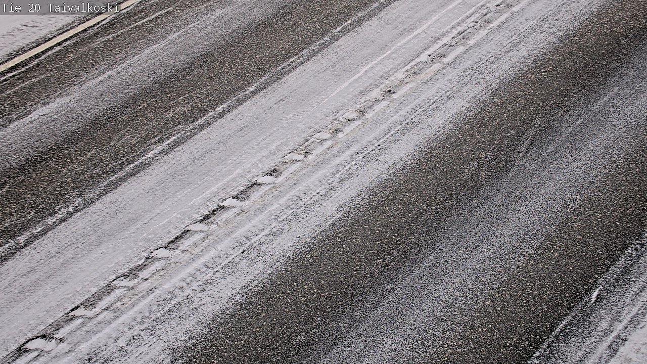 Weather Camera Image Road 20 Taivalkoski, Taivalkoski, Pohjois-Pohjanmaa