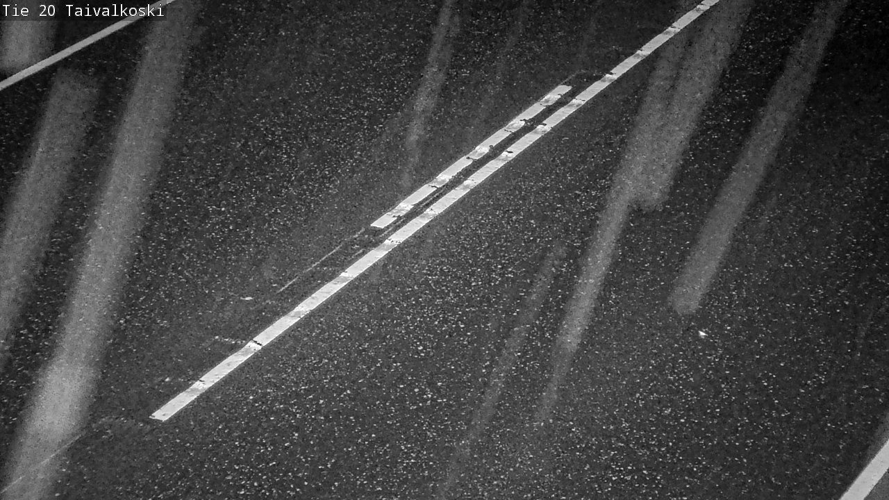 Weather Camera Image Road 20 Taivalkoski, Taivalkoski, Pohjois-Pohjanmaa