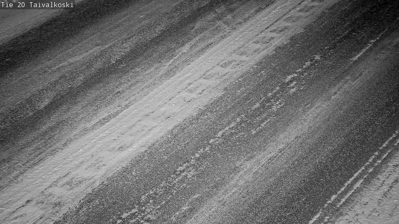 Weather Camera Image Väg 20 Taivalkoski, Taivalkoski, Pohjois-Pohjanmaa
