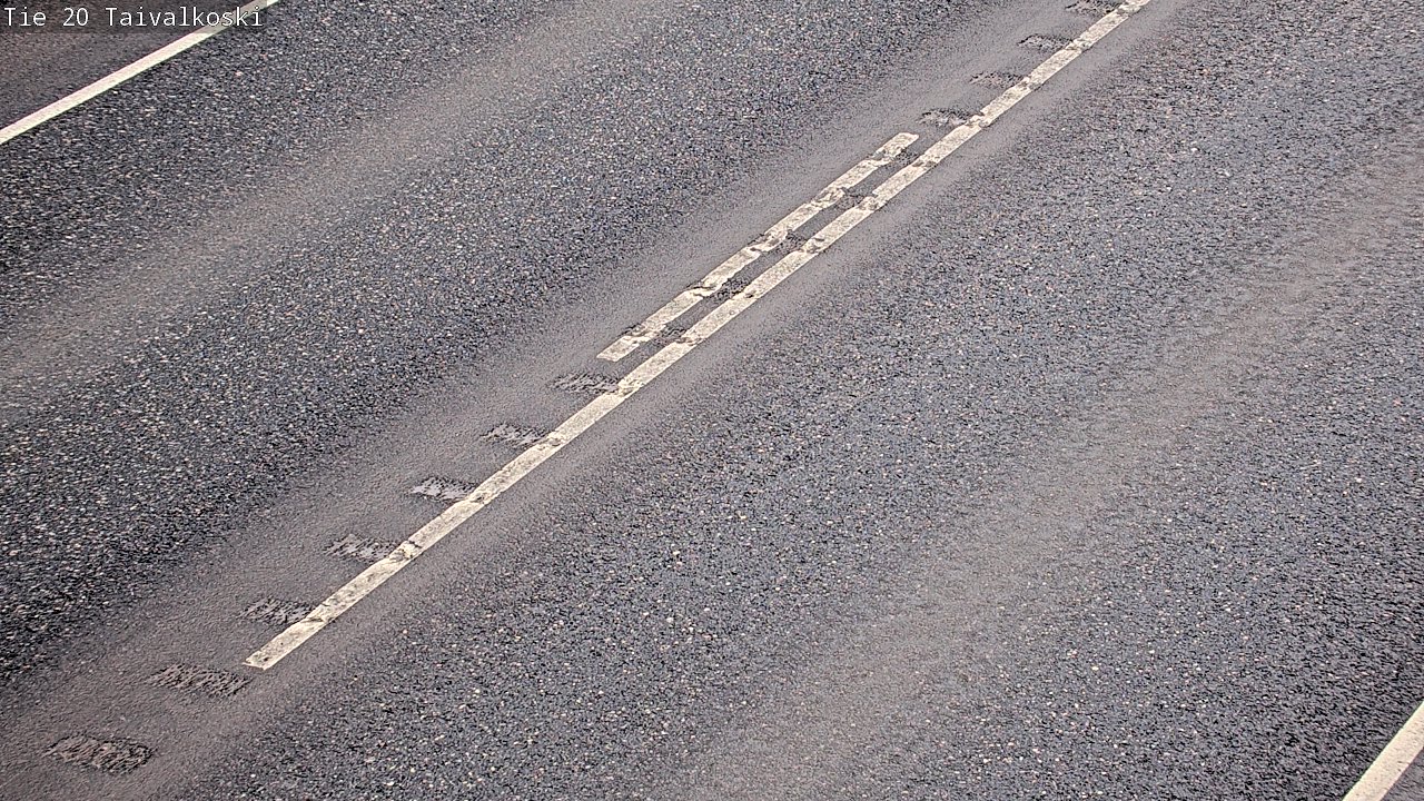Weather Camera Image Väg 20 Taivalkoski, Taivalkoski, Pohjois-Pohjanmaa