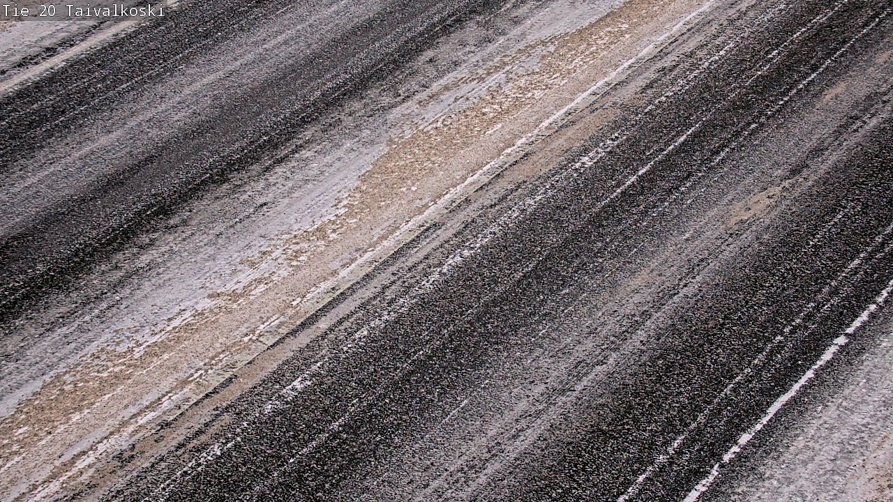 Weather Camera Image Väg 20 Taivalkoski, Taivalkoski, Pohjois-Pohjanmaa