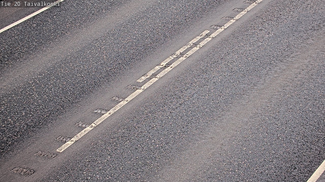 Weather Camera Image Väg 20 Taivalkoski, Taivalkoski, Pohjois-Pohjanmaa