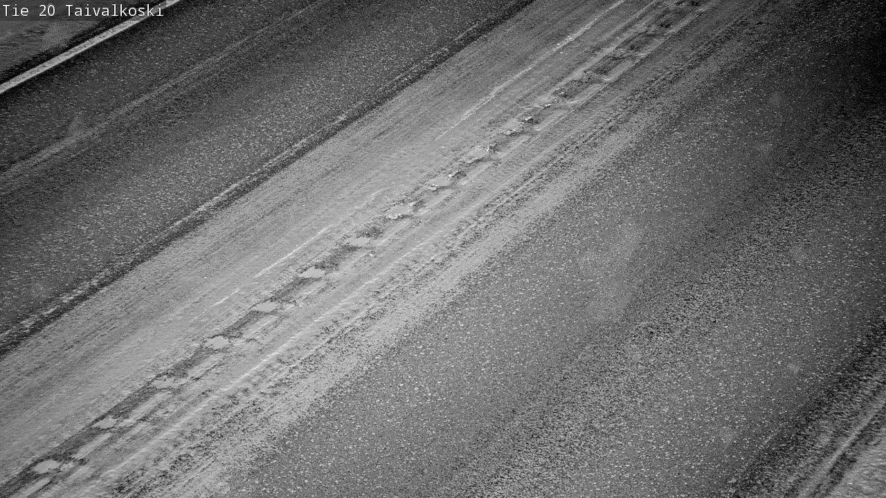 Weather Camera Image Väg 20 Taivalkoski, Taivalkoski, Pohjois-Pohjanmaa