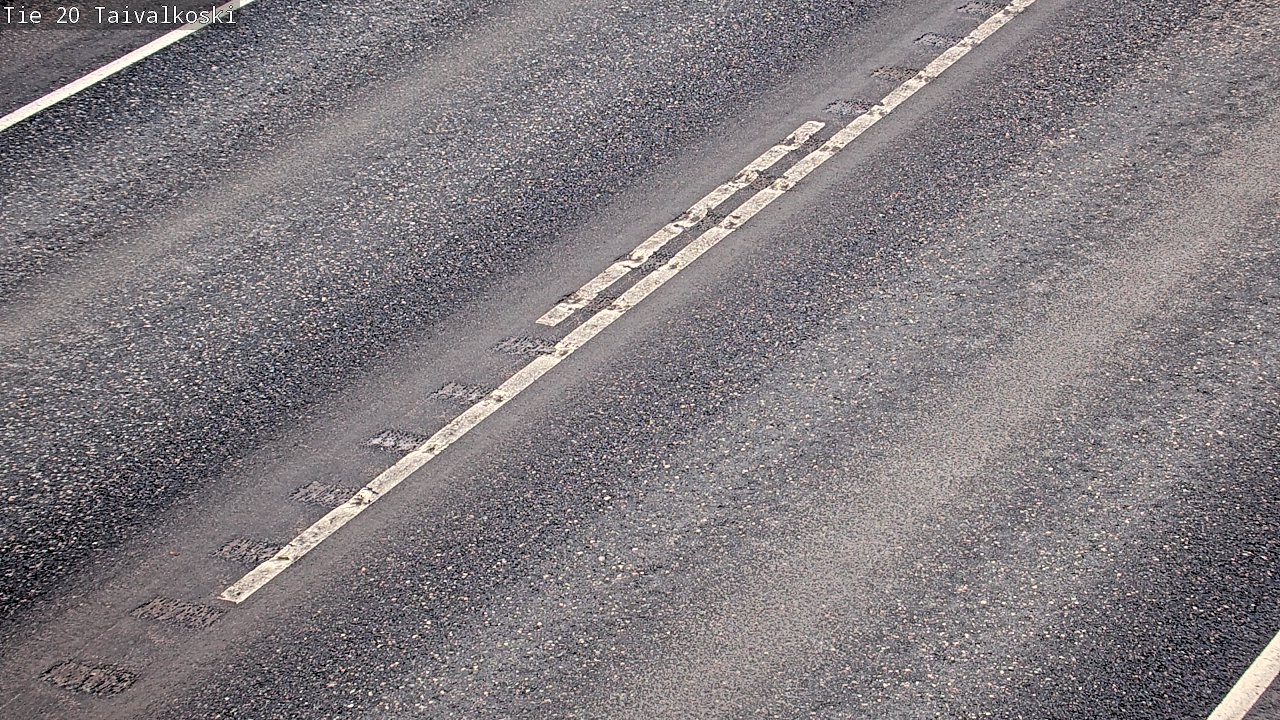 Weather Camera Image Road 20 Taivalkoski, Taivalkoski, Pohjois-Pohjanmaa