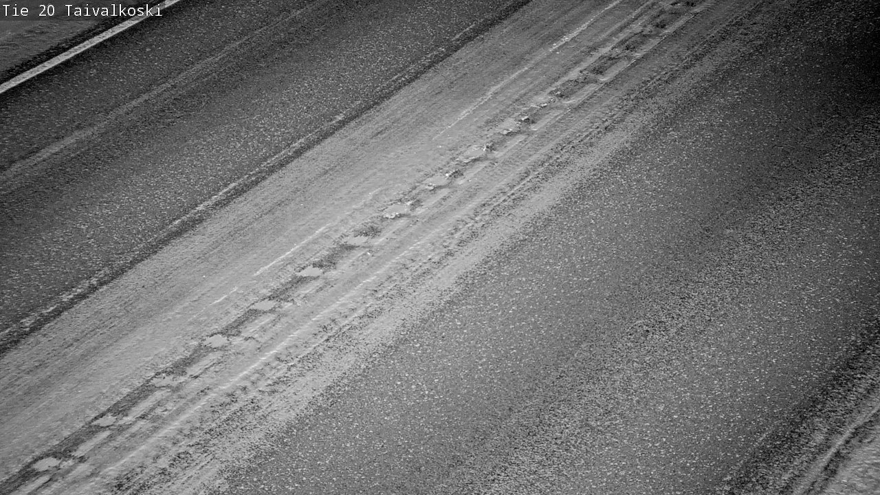 Weather Camera Image Väg 20 Taivalkoski, Taivalkoski, Pohjois-Pohjanmaa