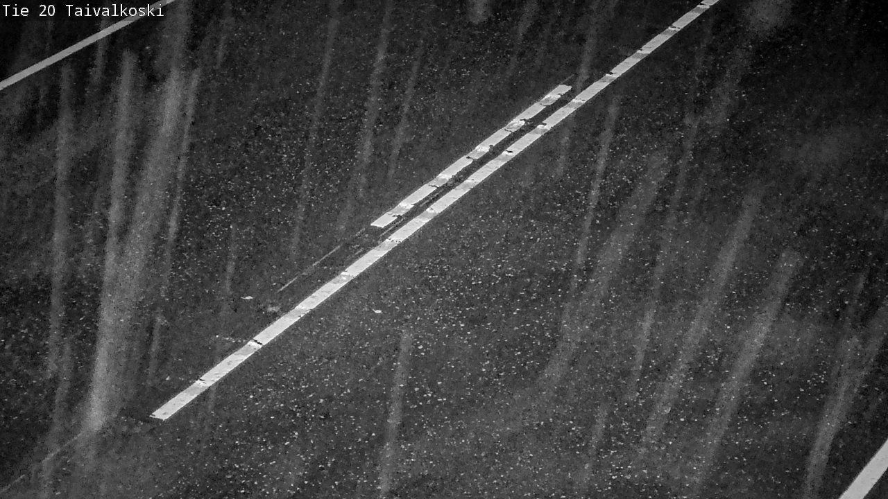 Weather Camera Image Road 20 Taivalkoski, Taivalkoski, Pohjois-Pohjanmaa