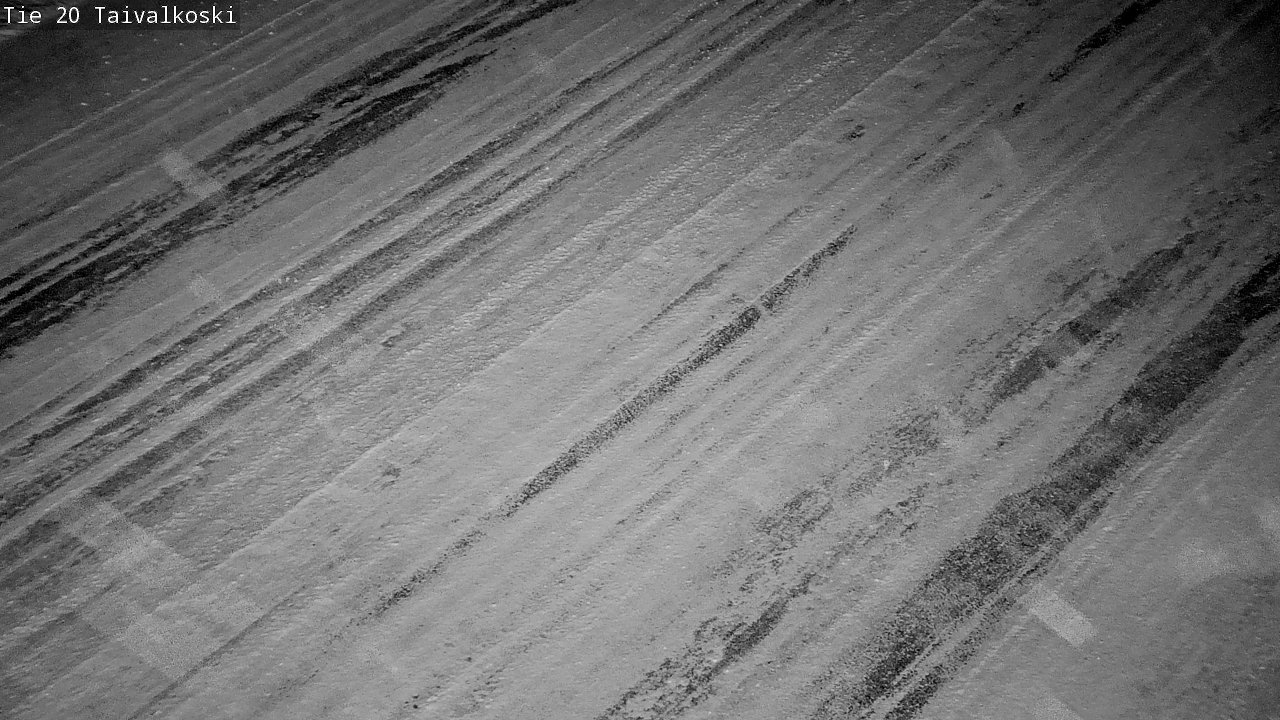 Weather Camera Image Väg 20 Taivalkoski, Taivalkoski, Pohjois-Pohjanmaa