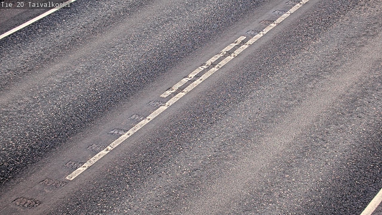 Weather Camera Image Road 20 Taivalkoski, Taivalkoski, Pohjois-Pohjanmaa