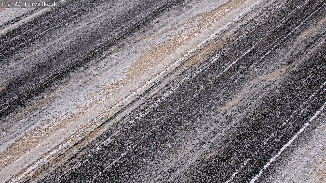 Weather Camera Image Väg 20 Taivalkoski, Taivalkoski, Pohjois-Pohjanmaa