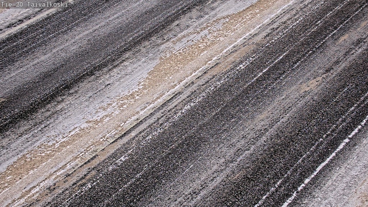 Weather Camera Image Väg 20 Taivalkoski, Taivalkoski, Pohjois-Pohjanmaa