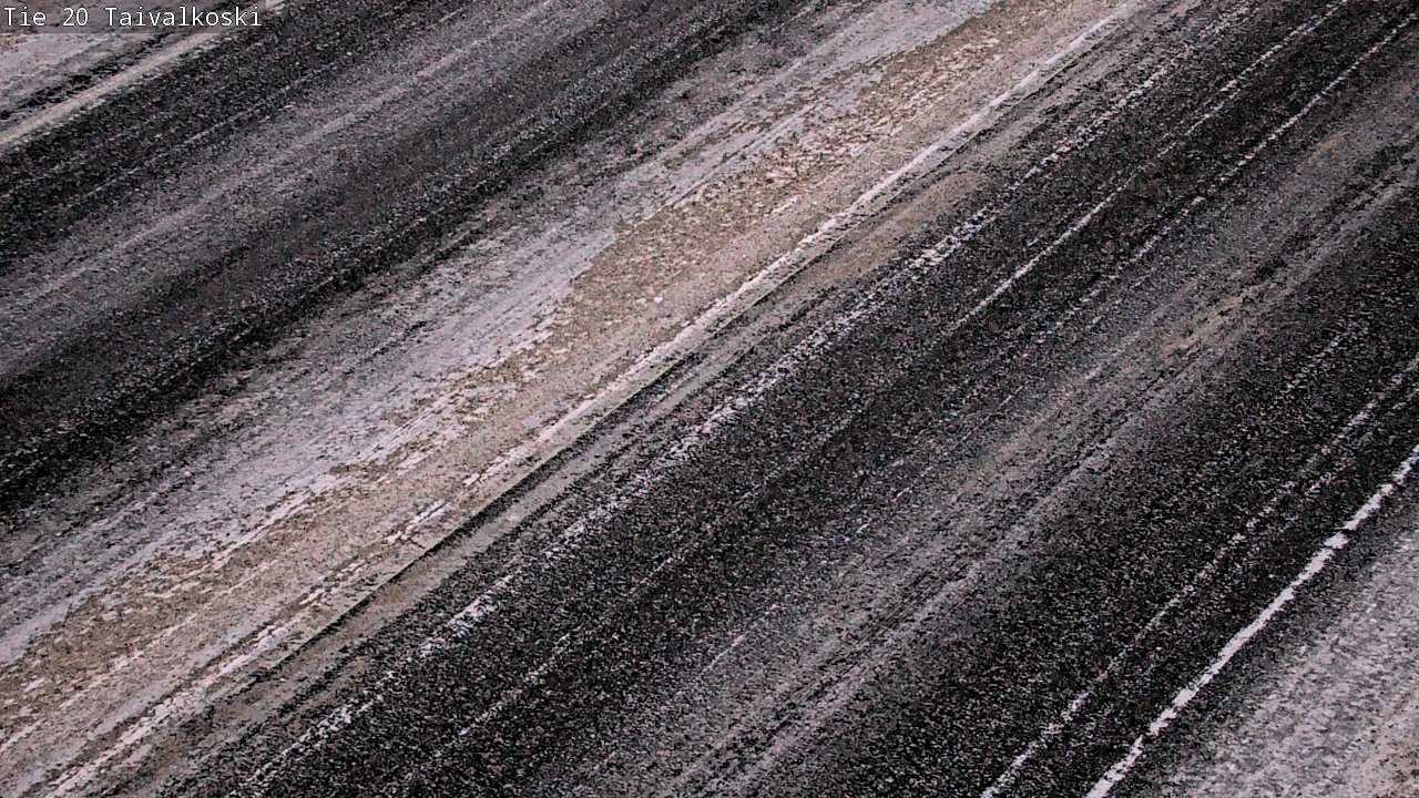 Weather Camera Image Väg 20 Taivalkoski, Taivalkoski, Pohjois-Pohjanmaa