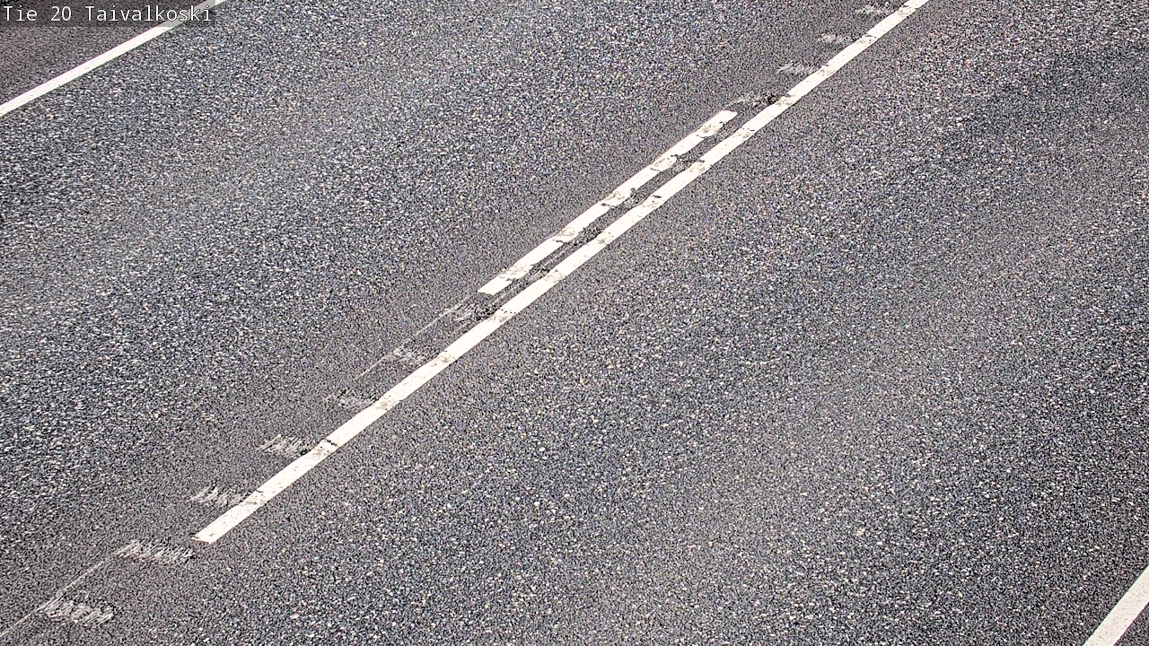 Weather Camera Image Väg 20 Taivalkoski, Taivalkoski, Pohjois-Pohjanmaa