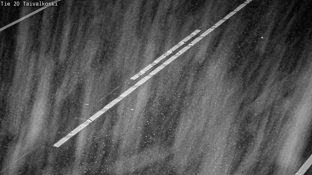 Weather Camera Image Road 20 Taivalkoski, Taivalkoski, Pohjois-Pohjanmaa