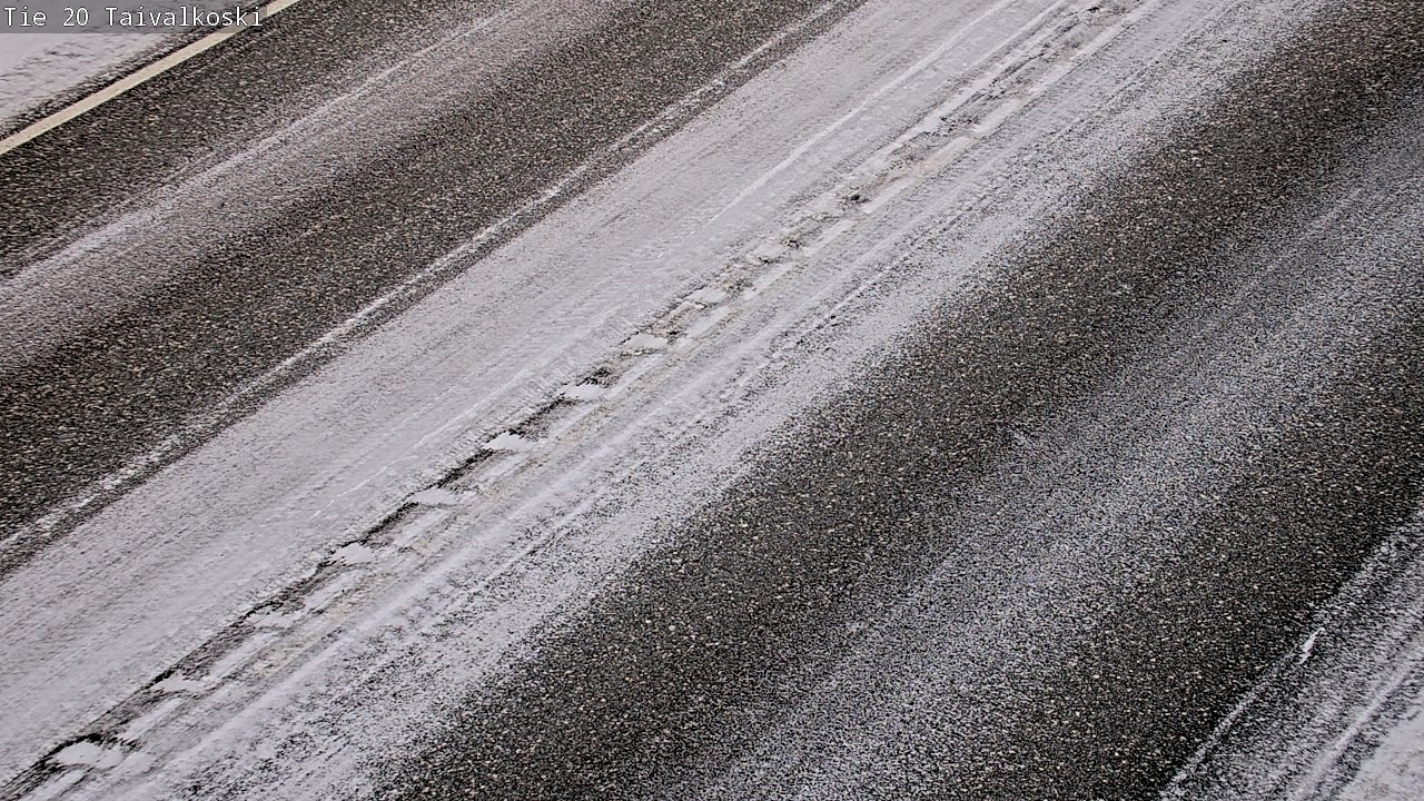 Weather Camera Image Road 20 Taivalkoski, Taivalkoski, Pohjois-Pohjanmaa