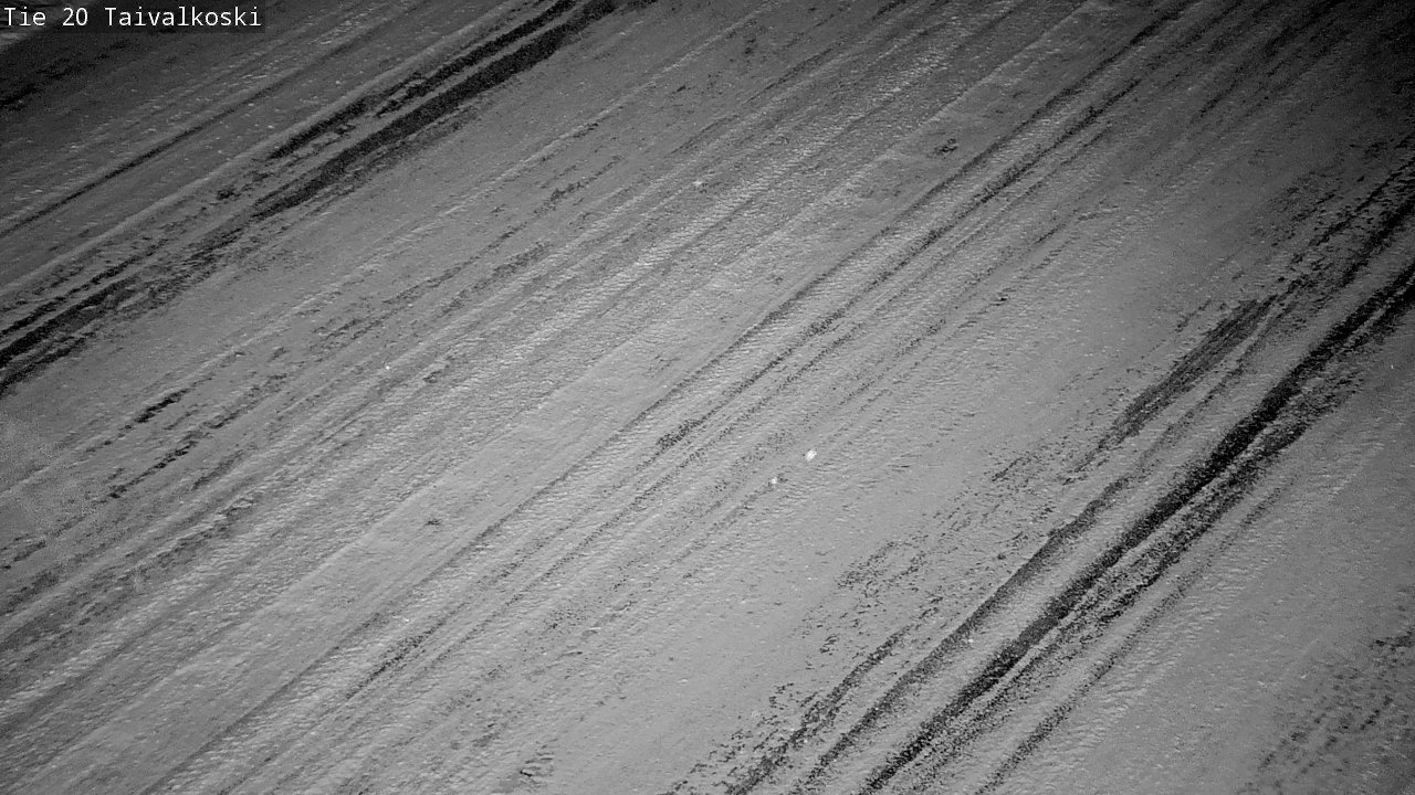 Weather Camera Image Väg 20 Taivalkoski, Taivalkoski, Pohjois-Pohjanmaa