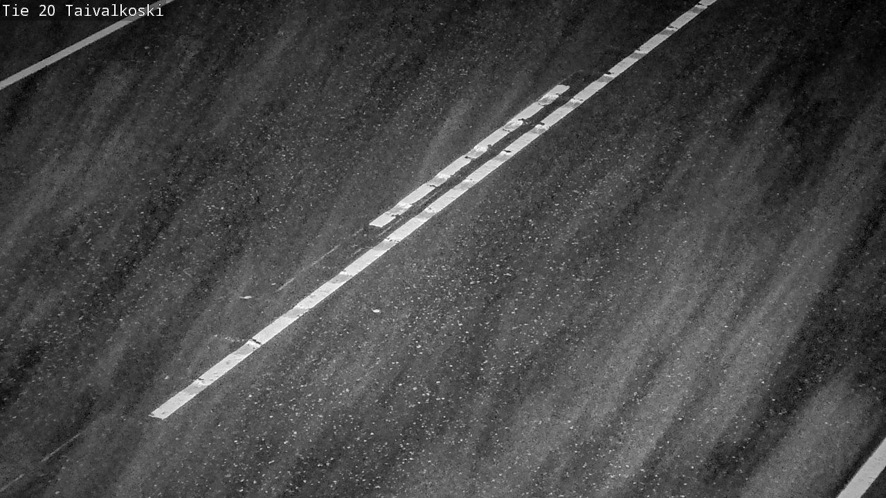 Weather Camera Image Road 20 Taivalkoski, Taivalkoski, Pohjois-Pohjanmaa
