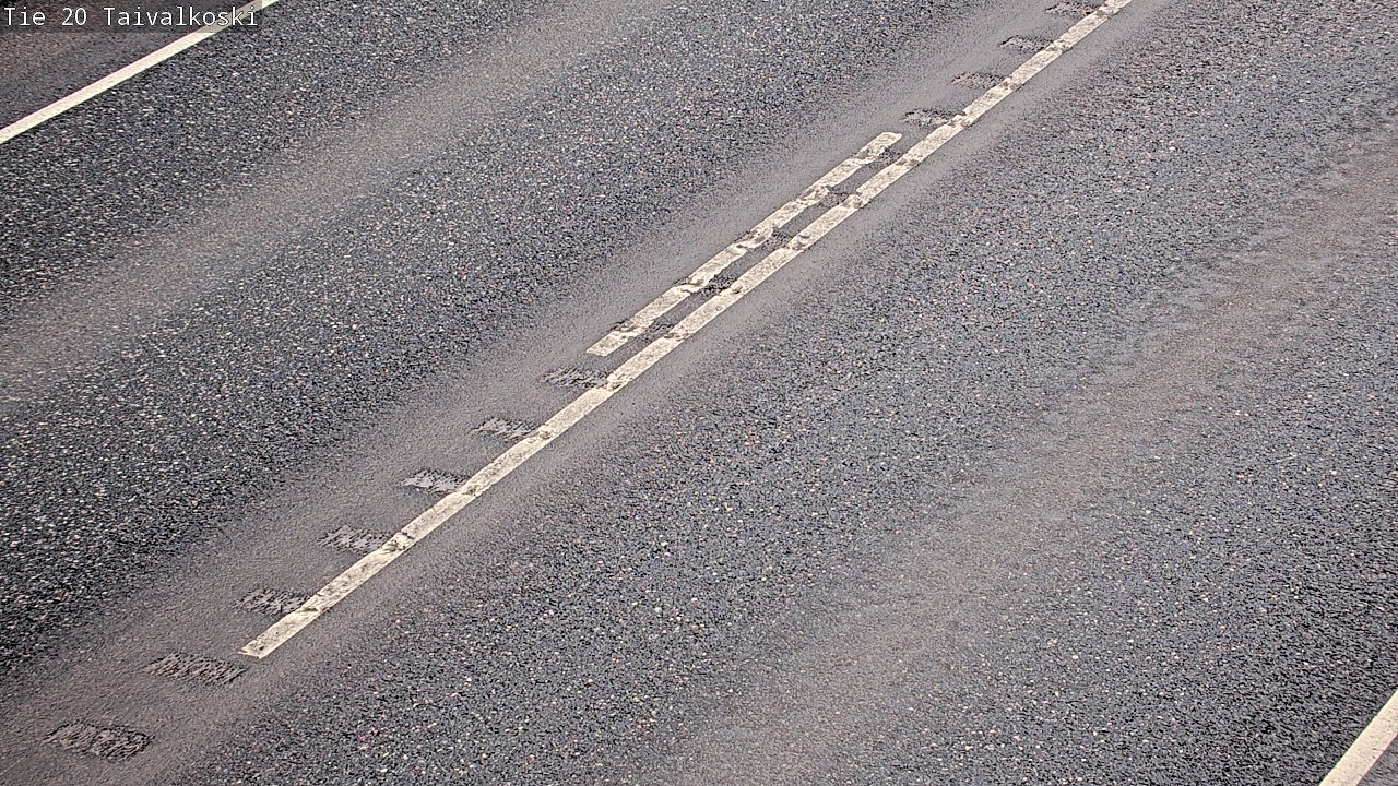 Weather Camera Image Väg 20 Taivalkoski, Taivalkoski, Pohjois-Pohjanmaa