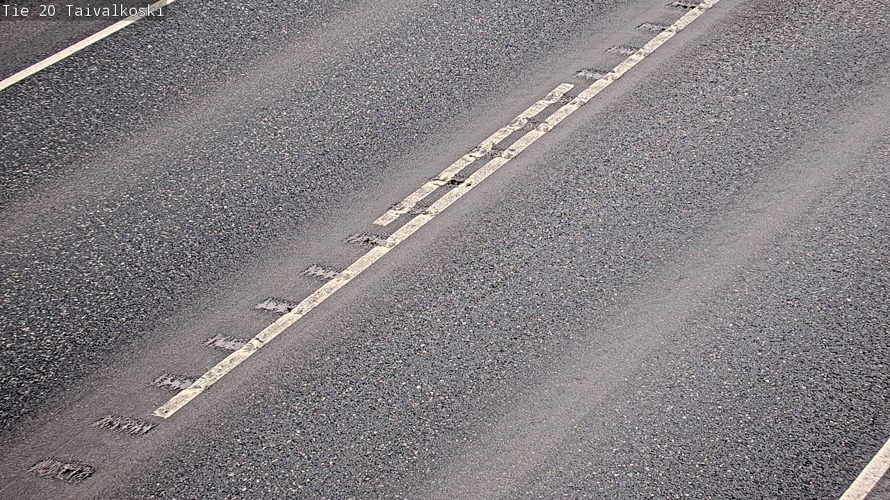 Weather Camera Image Väg 20 Taivalkoski, Taivalkoski, Pohjois-Pohjanmaa