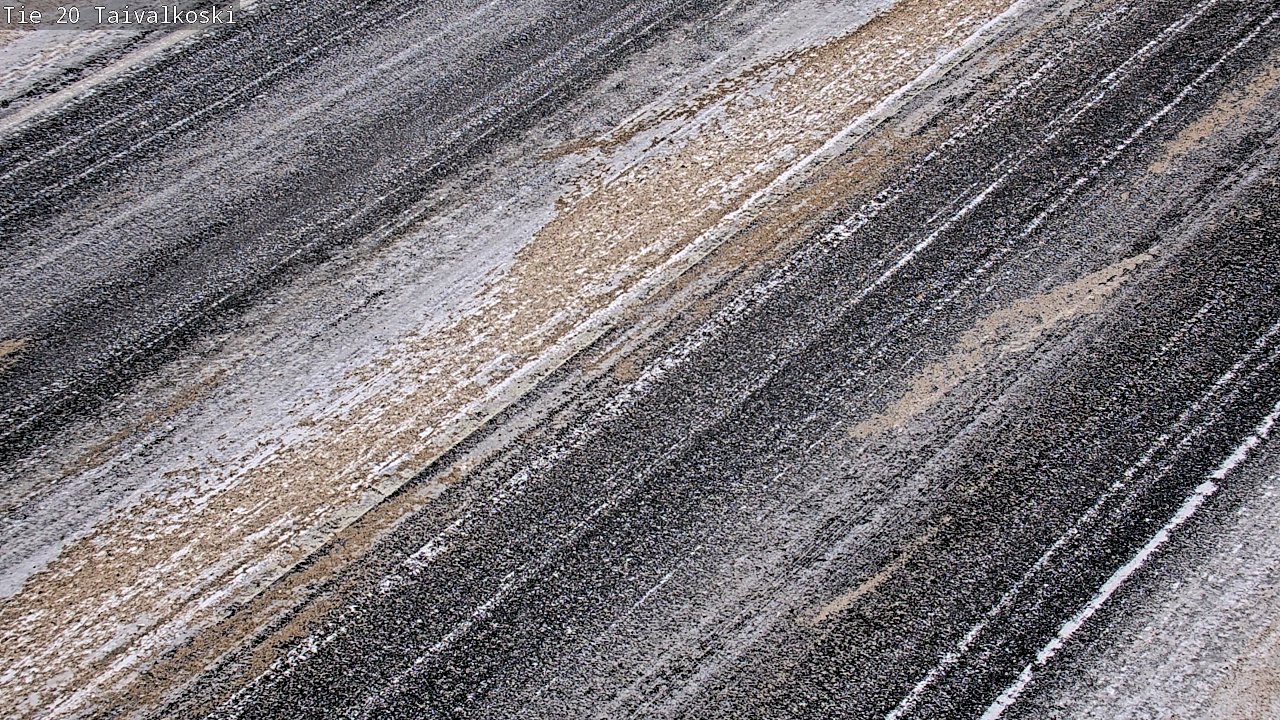 Weather Camera Image Väg 20 Taivalkoski, Taivalkoski, Pohjois-Pohjanmaa