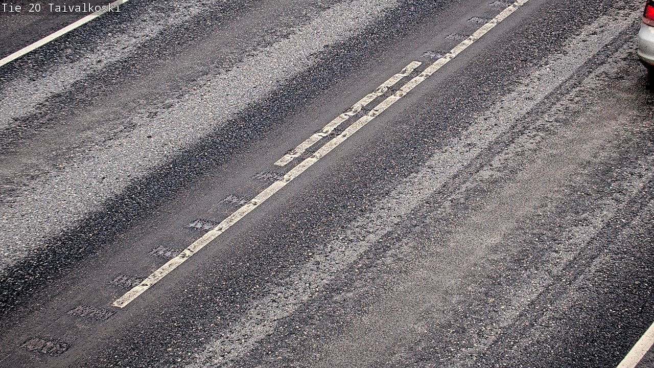 Weather Camera Image Väg 20 Taivalkoski, Taivalkoski, Pohjois-Pohjanmaa