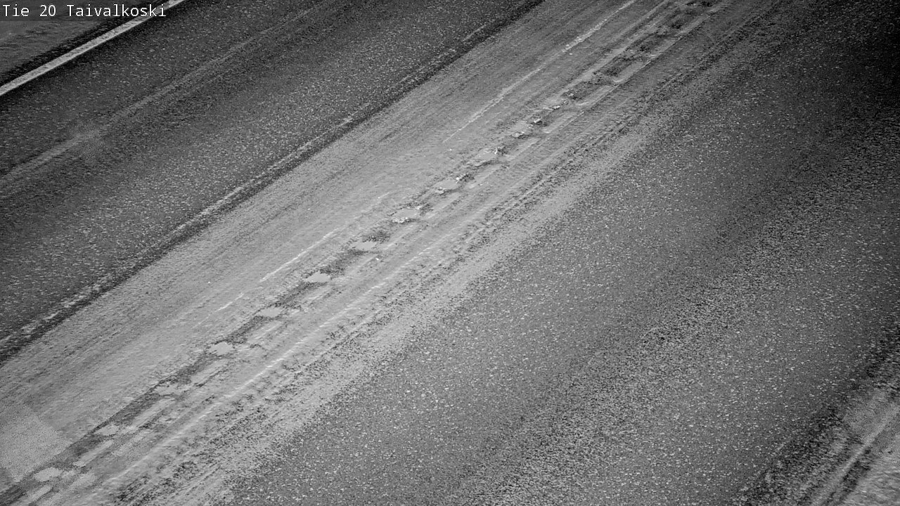 Weather Camera Image Väg 20 Taivalkoski, Taivalkoski, Pohjois-Pohjanmaa