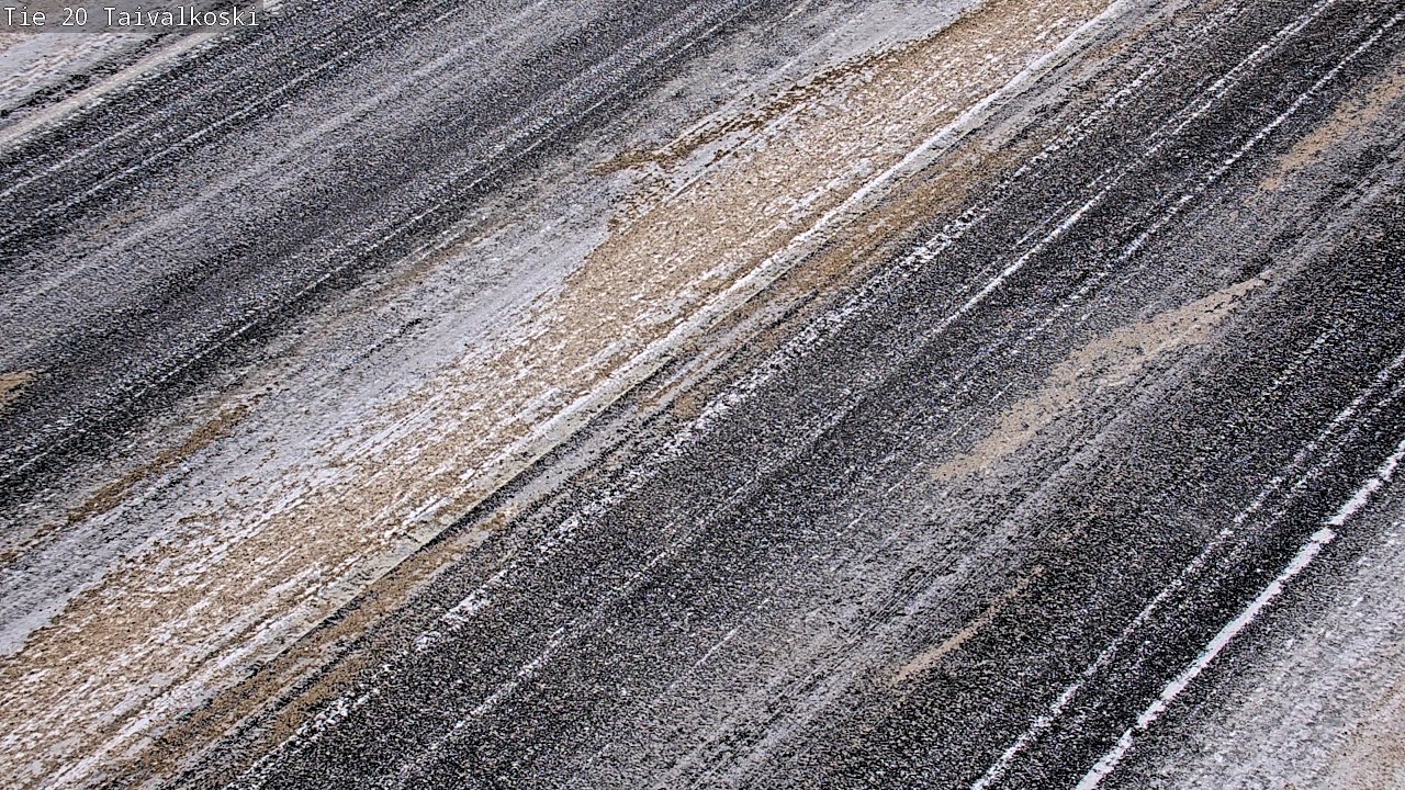 Weather Camera Image Väg 20 Taivalkoski, Taivalkoski, Pohjois-Pohjanmaa