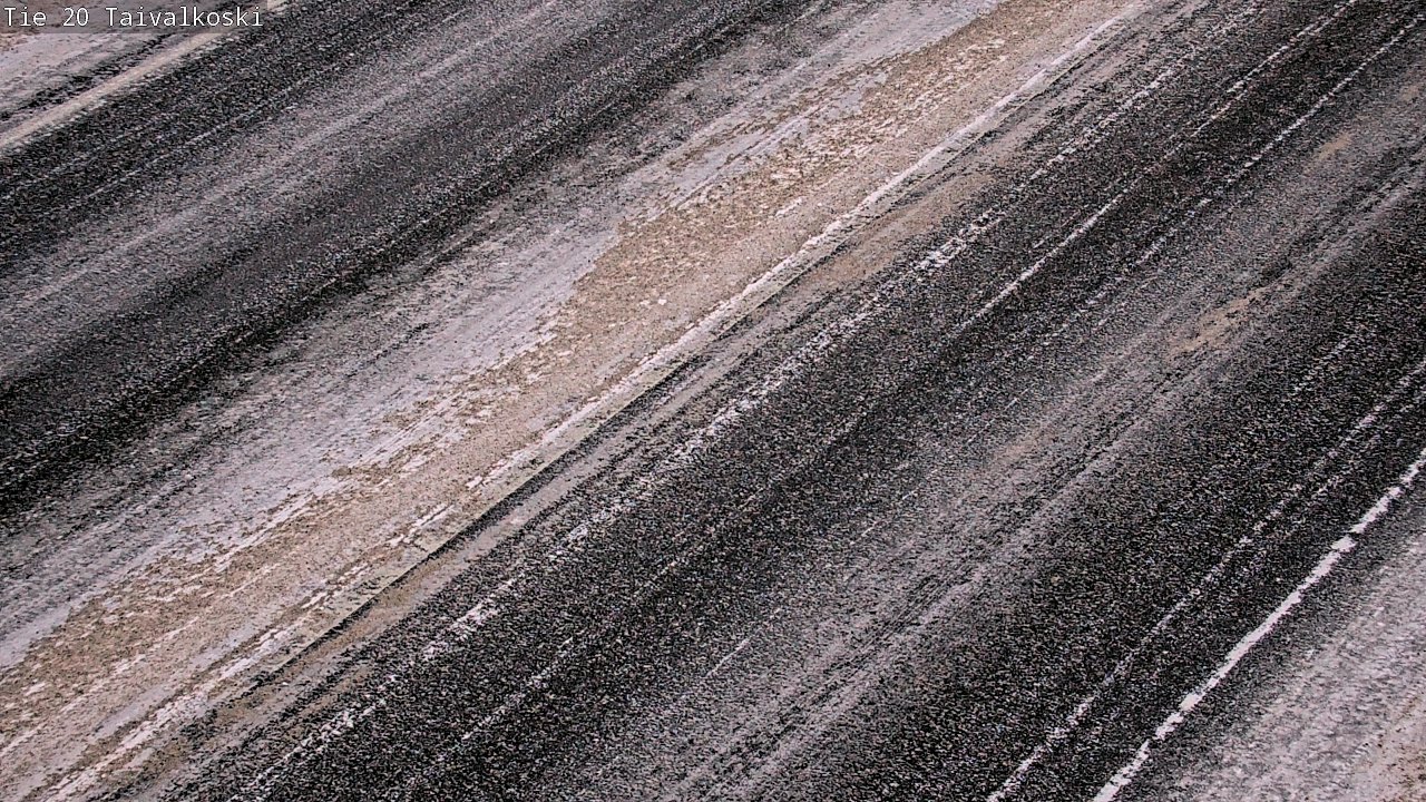Weather Camera Image Väg 20 Taivalkoski, Taivalkoski, Pohjois-Pohjanmaa