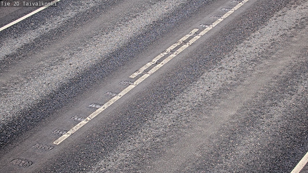 Weather Camera Image Väg 20 Taivalkoski, Taivalkoski, Pohjois-Pohjanmaa