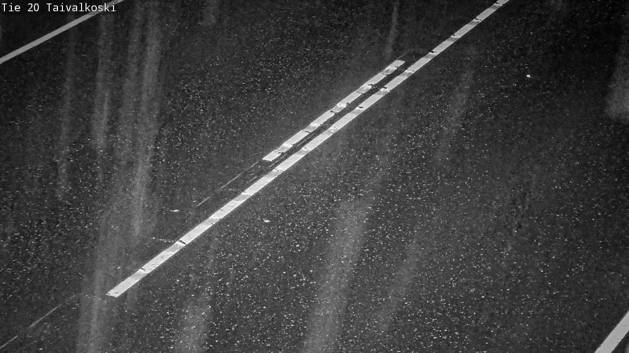 Weather Camera Image Road 20 Taivalkoski, Taivalkoski, Pohjois-Pohjanmaa