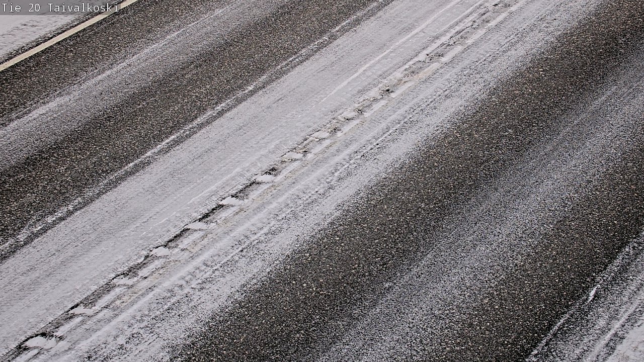 Weather Camera Image Road 20 Taivalkoski, Taivalkoski, Pohjois-Pohjanmaa