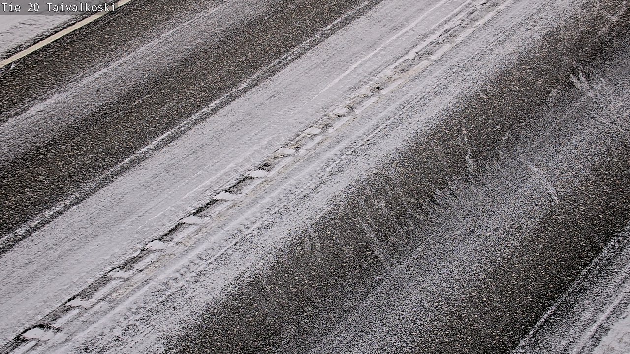 Weather Camera Image Road 20 Taivalkoski, Taivalkoski, Pohjois-Pohjanmaa