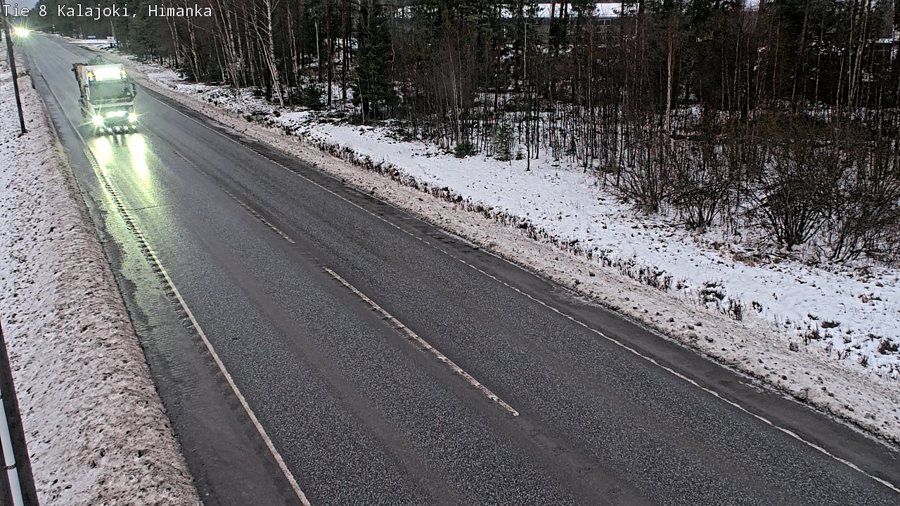 Weather Camera Image Väg 8 Kalajoki, Himango, Kalajoki, Pohjois-Pohjanmaa