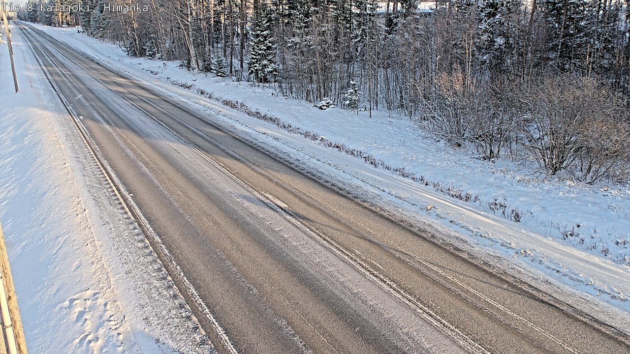 Weather Camera Image Väg 8 Kalajoki, Himango, Kalajoki, Pohjois-Pohjanmaa