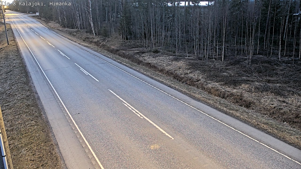 Kelikamerat Kuva Tie 8 Kalajoki, Himanka, Kalajoki, Pohjois-Pohjanmaa