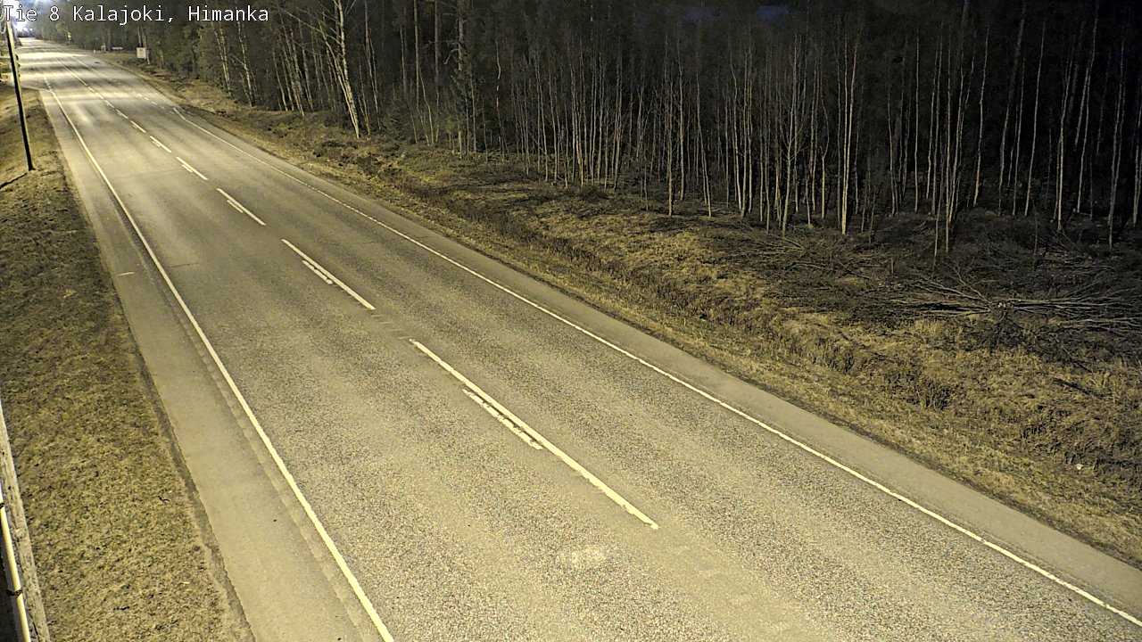 Weather Camera Image Väg 8 Kalajoki, Himango, Kalajoki, Pohjois-Pohjanmaa