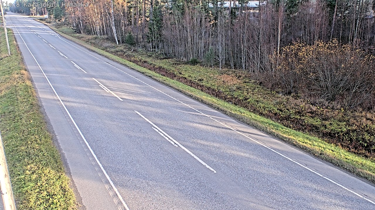 Kelikamerat Kuva Tie 8 Kalajoki, Himanka, Kalajoki, Pohjois-Pohjanmaa